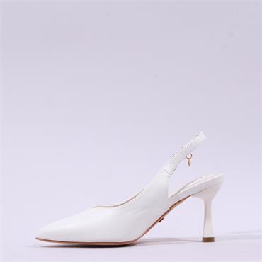 Una Healy Escapade Slingback High Heel - White
